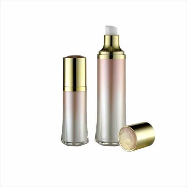 Garrafa acrílica de empacotamento cosmética luxuosa 30ml 60ml 100ml da bomba da loção de Hotsale