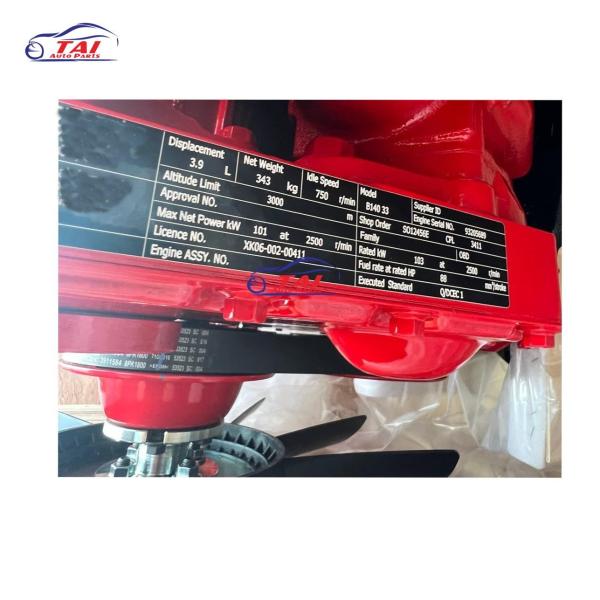 Original Used 4bt Engine Diesel Assembly cummins Engine Spare Parts