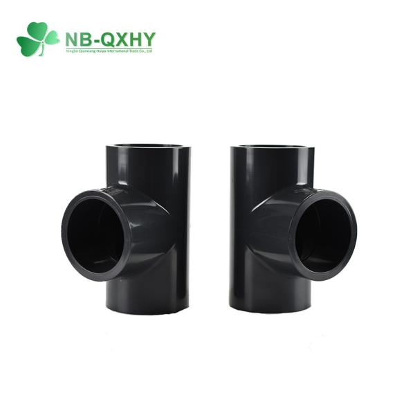 UV Protected Sch40 Sch80 PVC UPVC Fitting Dry Surface Finish for Sch80 Pipe Fittings