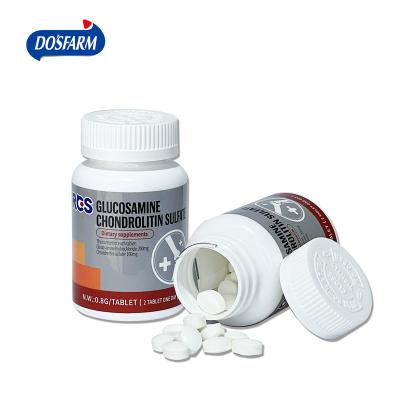Comprimidos de sulfato de condroitina de glucosamina de mercearia Benefícios de suplementos dietéticos OEM