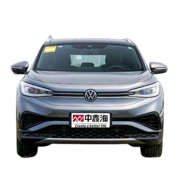 Volks-wagen ID4X PRO, the cheapest in stock, has a endurance of 555KW. White, blue and red new/used cars are sold simultaneously