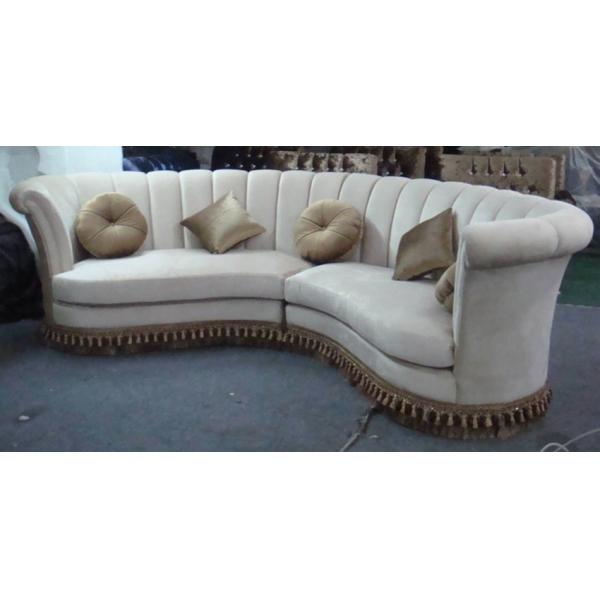 Classic Living Room Furniture Wooden Luxury Sofa Ombination L Shaped Sofa Recliner