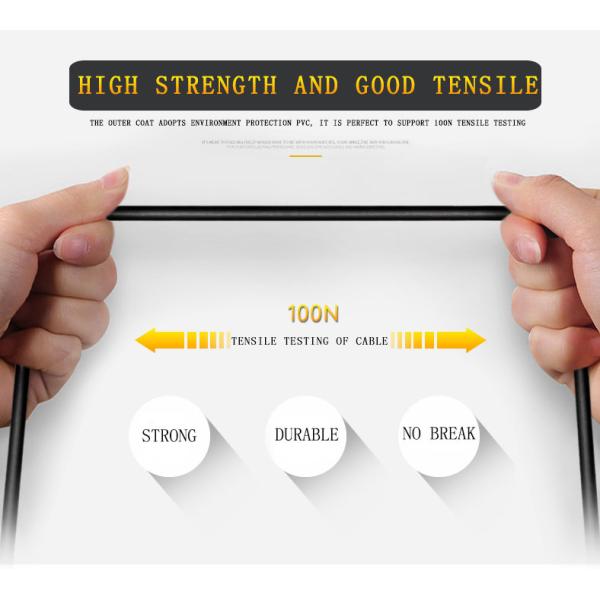 18Gbps 2160P 1080P 4K HDMI Cable 6.6 Ft HDMI  Cable