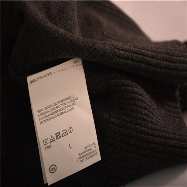 100% Cotton V Neck Sweatshirt Mens Two Color Sample Free
