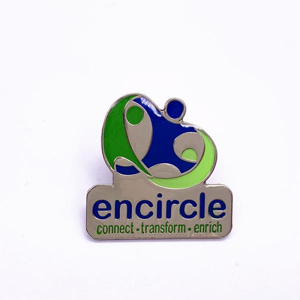 Gold Silver Soft Enamel Lapel Pins , Cute Enamel Pins With Epoxy Coating