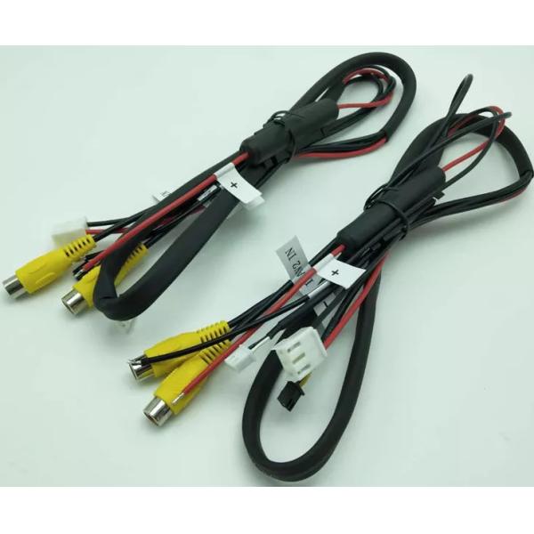 Female 18awg Cable Assembly Wire Harness MDVR Power For Car Audio