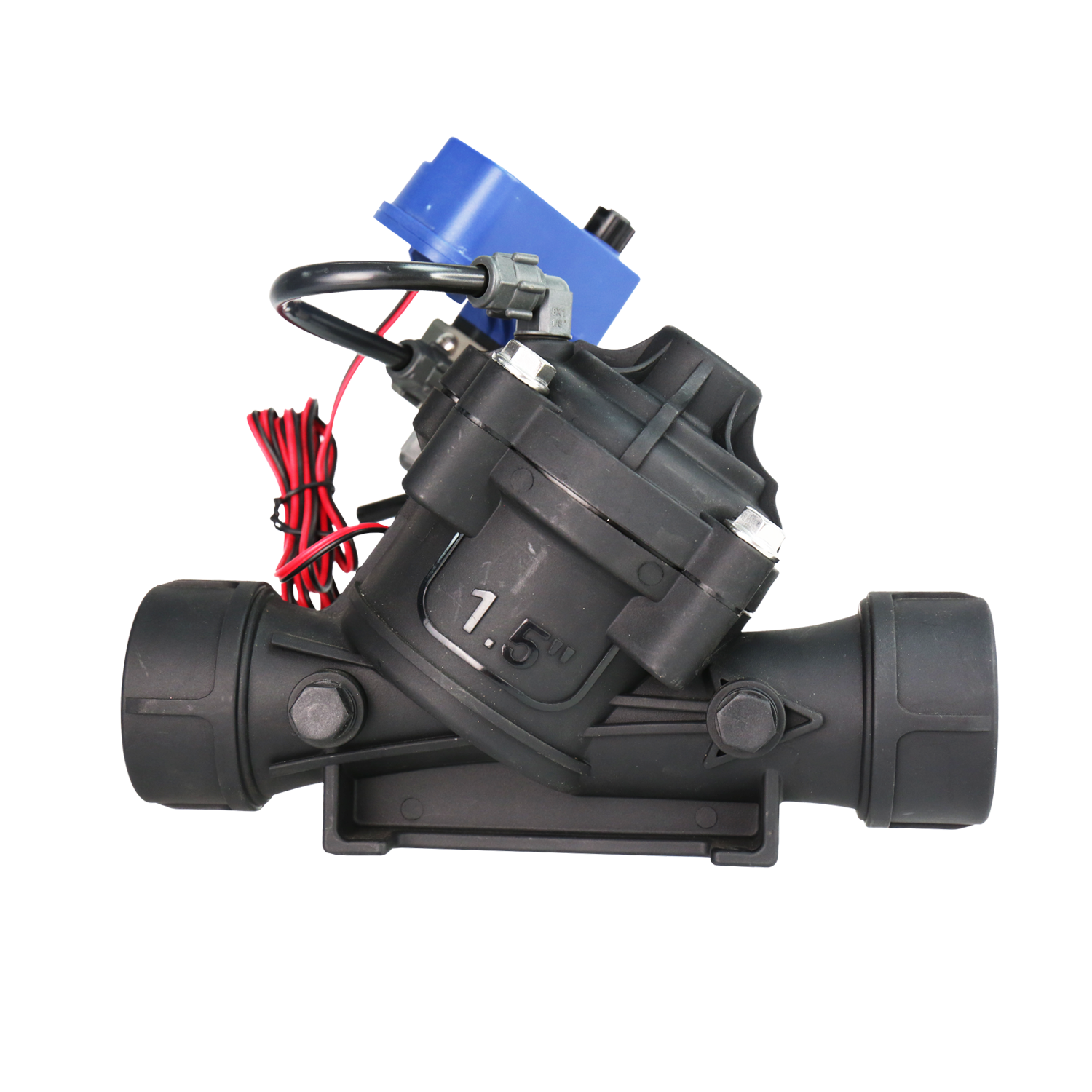 Industrial Grade 2In Nylon Solenoid Valve,PA66 Reinforced Corrosion Resistant Irrigation Control Valve for Smart FarmFertigation