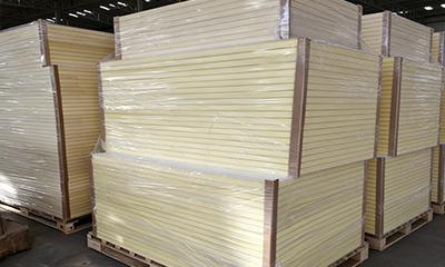 High Light Transmittance FRP Gel Coated Fiberglass Skylight Panels Weather Resistant