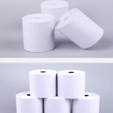 Гладкие и яркие термобумажные рулоны для термопринтеров 55 гм 80х80 мм