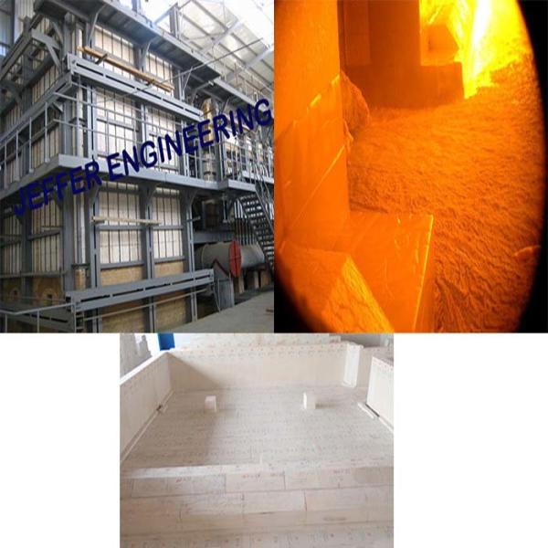 60TPD Industrial Glass Furnace Automatic control Melting Furnace Construction Service