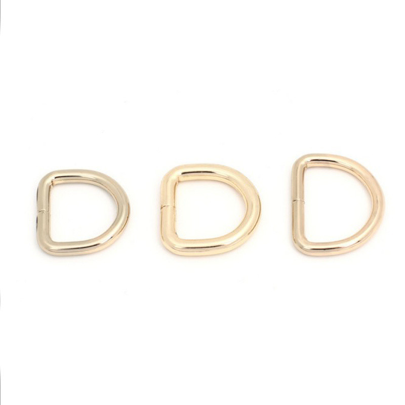 US 20mm 25mm Gold Metal D Ring Buckle Bag Accessories with 30 Days Return Policy