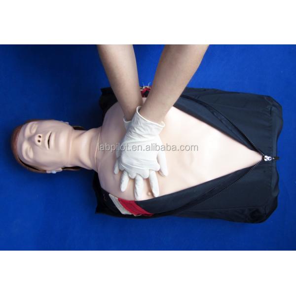 Cardiopulmonary Resuscitation Practice Dummy Half Body Model for First Aid Training