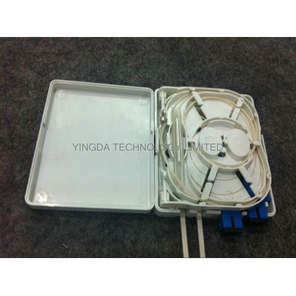 Коробка прекращения оптического волокна переходники SC 2 портов, 2 пролом в стене коробки прекращения волокон FTTH