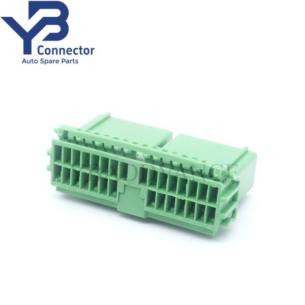 30 épingles JAE Femme Civic Chassis vert Rectangulaire OBD2 boîtier de connecteur Pour Honda IL-AG5-30S-D3C1
