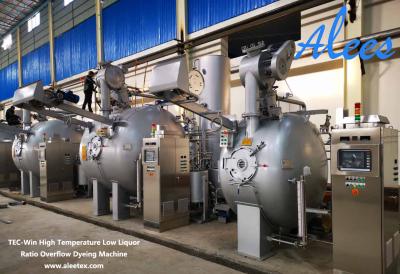 O Shape 220V 50HZ Cotton Fabric Dyeing Machine High Pressure Dyeing Machine