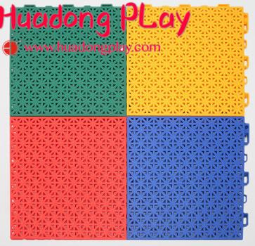 Superior Playground Floor Mats Suspended Sports Interlocking Low Maintainance