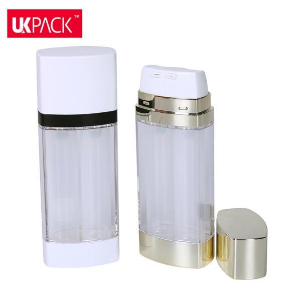 Botella privada de aire cosmética 15ml*2