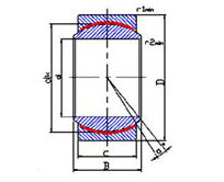 Low Friction Thrust Spherical Plain Bearings / Spherical Plain Shaft Bearing