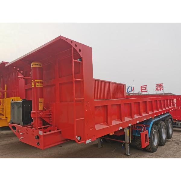 50 тонн 3-осевых саморазрядных перегонных прицепов с гидравлическим цилиндром и HAVY