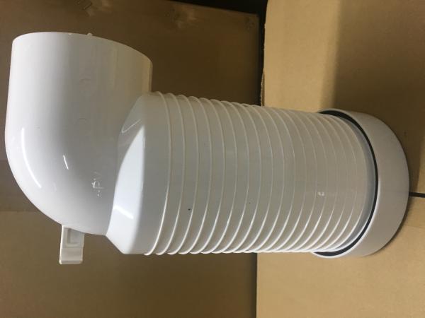 High Strength Plumbing Toilet Sewer Pipe With 20g Corrugated Pipe Body