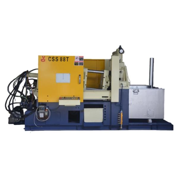 Hot Injection Die Casting Machine For Zamak Components Hardware 880kN Clamping Force PLC Control