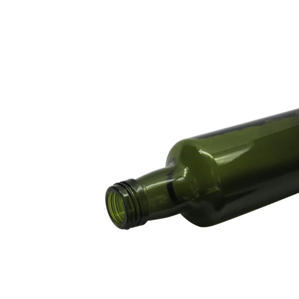 Емкость бутылки оливкового масла черной завинчивой пробки стеклянная стальная подгонянная Поурер