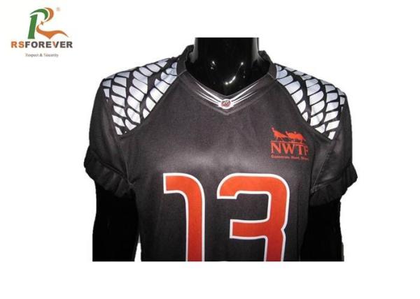 Football Jersey Shirts Custom Team Sportswear Quick Dry 100 Percent Polyester