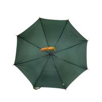 Poignée en bois faite sur commande de courbe de Logo Printing Stick Straight Umbrellas d'axe en bois