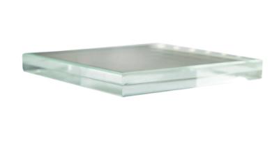 Smooth Edge Tempered Ultra Clear Low Iron Glass Customized