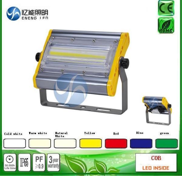 high quality IP65 20W led cob flood light  Red green green blue yellow led Tunnel Light 120LM/W with Bridgelux AC85-265V