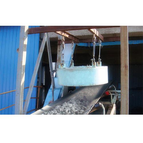 Adjustable Hooks Overband Magnetic Separator Hand Cleaning Long Term Operating