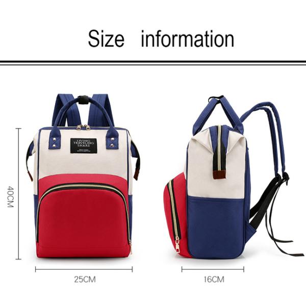 Baby Diaper Backpacks Waterproof Baby Backpack For Mom and Daddy diapers