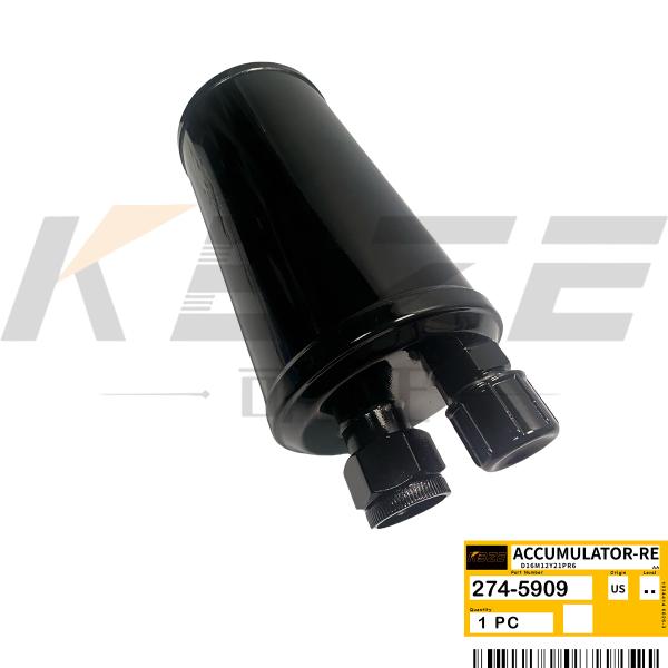 274-5909 2745909 CAT ACCUMULATOR-REFRIGERANT FOR 416E 906H 120K 953D D5N