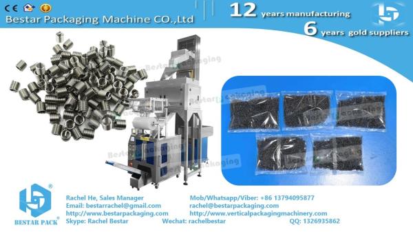 3-in-1 screws bolts furniture fittings counting packing machine customized blowing systeme
