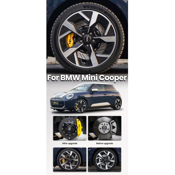 TEI P40NS+ 4 Pot Big Brake Kit R18 355mm Brake Rotor Front BBK for BMW Mini Cooper S R56