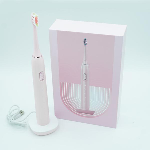 Escova de dentes elétrica sônica recarregável para higiene oral para adultos