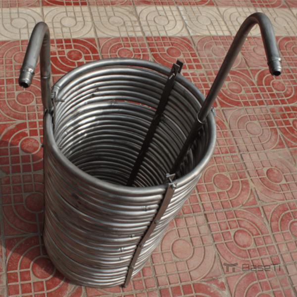 Barrel Titanium Heat Exchanger Titanium Reactor Water Pipe Tank Equipment For Chemical