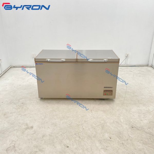 Stainless Steel Ice Cream Chest Freezer Supermarket Ice Cream Deep Freezer