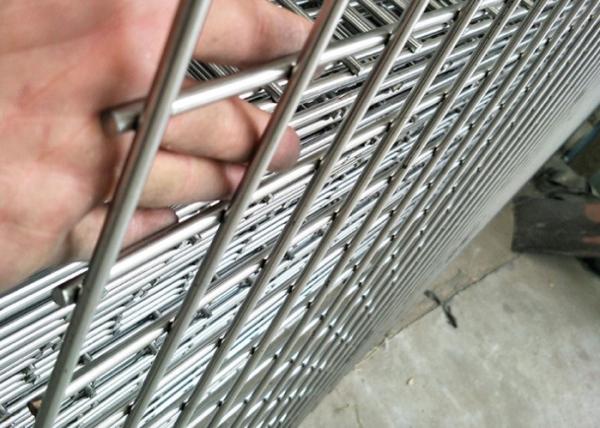 304 Stainless Steel Welded Wire Mesh Panel 6mm Thickness For Construction