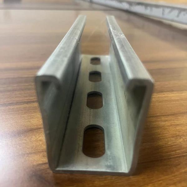 Seismic 1 5/8 Galvanized Unistrut Steel Brackets C Channel Earthquake Resistant