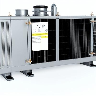 Compact Water Cooled Screw Chiller 410HP 410KW/Hr Cooling Capacity