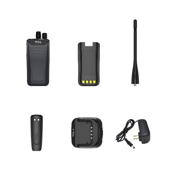 TCL HT31 High Power Strong Penetration Encrypted Call Professional FM Walkie Talkie Two Way Radio