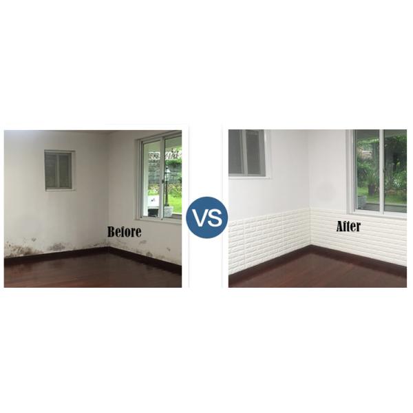 Waterproof 3d Pe Foam Wall Sticker 70x77 PE Foam 3D Wallpaper