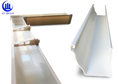 Anti Corrision White Upvc Rain Gutter Systerm Easy Installation