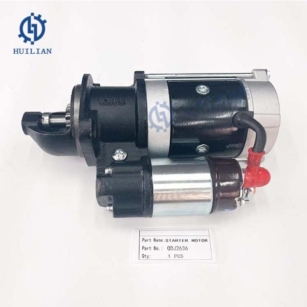 Engine Parts Starter Motor QDJ2636 24V 11T 5.0KW Excavator Spare Parts