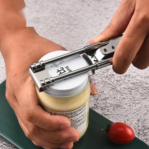 Custom Size Household Metal and Plastic Bottle Opener with Non-Slip Grip Twist Cap Openers