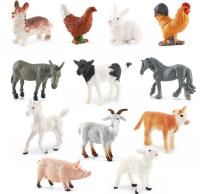12 figuras de animais de fazenda ótimas para dioramas e jogos imaginativos