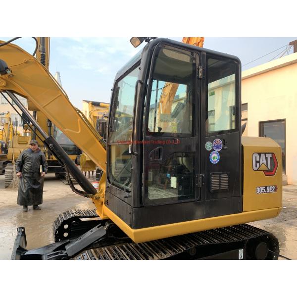 Low Working Hours 95% Cat 305.5E2 Mini Excavator in Excellent Condition