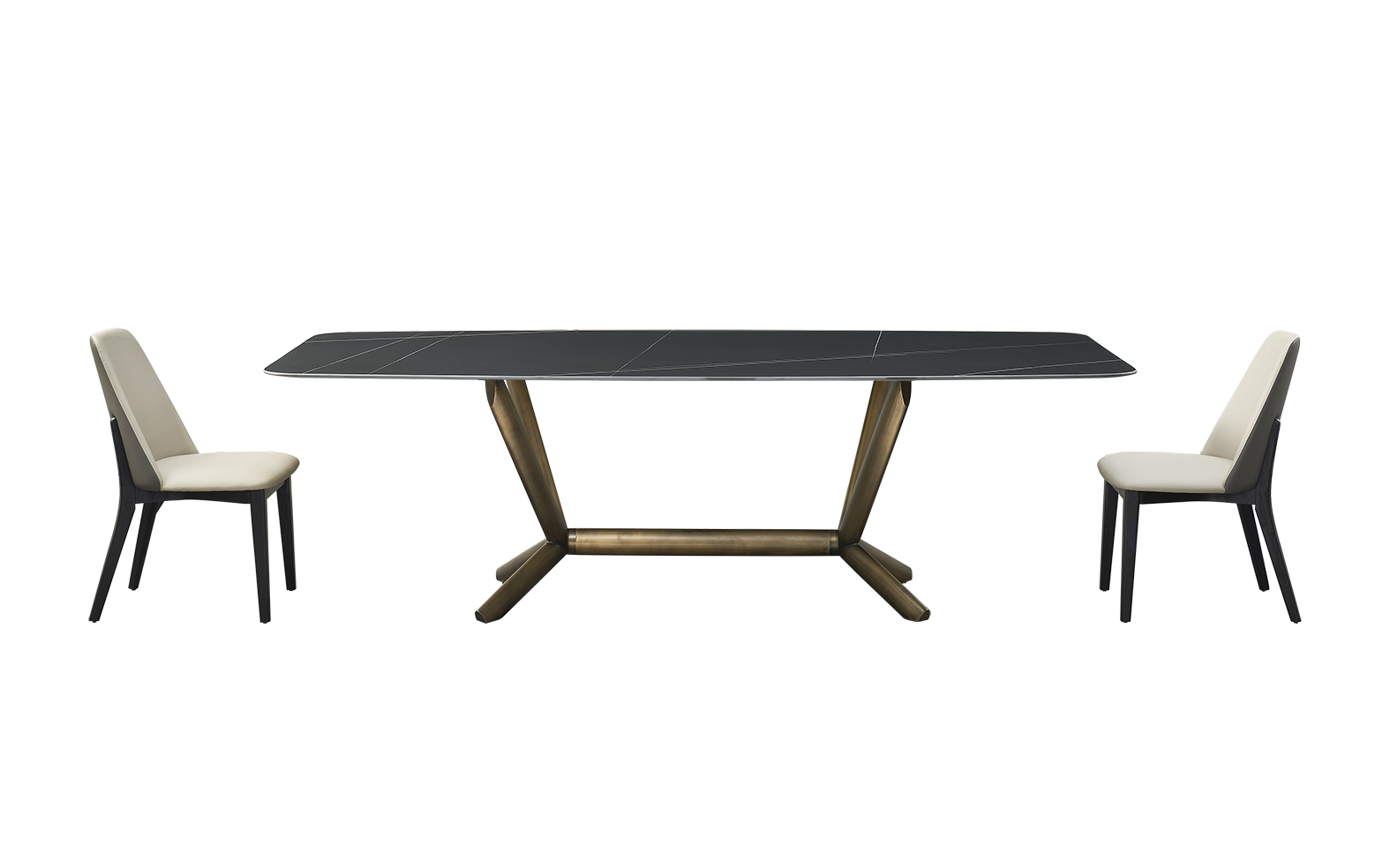 Foshan Furniture Modern Home Furniture Dinning Table Chair Restaurant Kitchen Dining Table Set Dining Chair For Living Room
