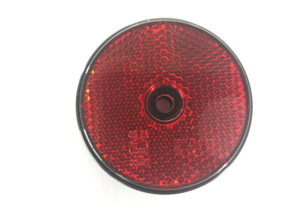 Round Rear Trailer Reflectors Amber Side Safety Trailer Light Reflectors